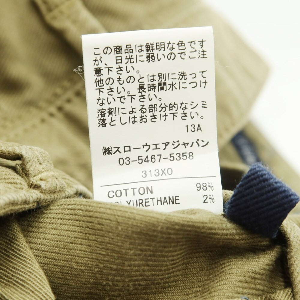 [Used] INCOTEX Cotton 5 Pocket Pants Olive [Size 31] [KAK] [S/S/A/W] [Condition Rank B] [Men&