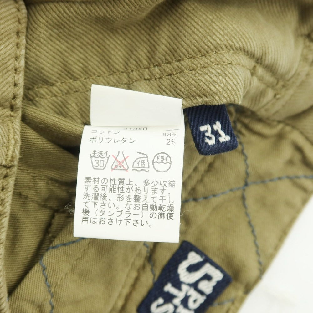 [Used] INCOTEX Cotton 5 Pocket Pants Olive [Size 31] [KAK] [S/S/A/W] [Condition Rank B] [Men&