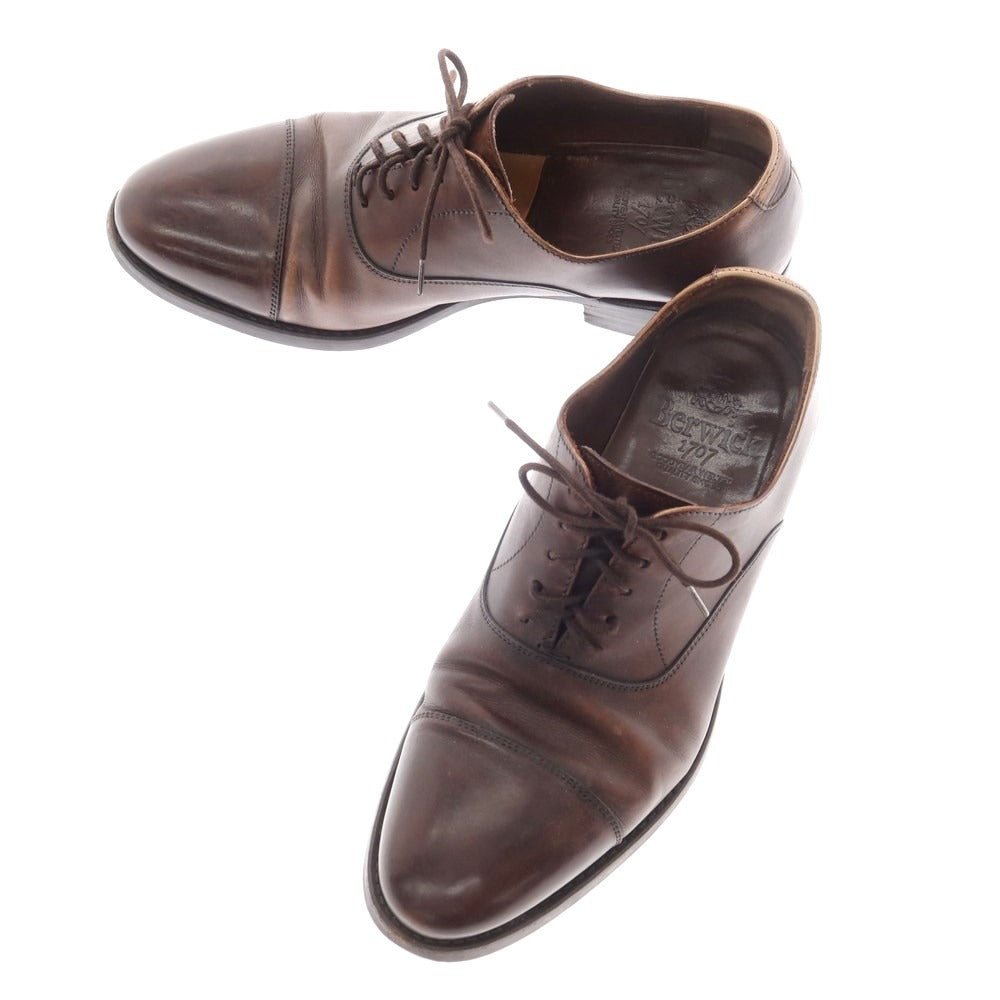 [Used] Berwick BERWICK Straight Tip Dress Shoes Brown [5] [Condition Rank C] [Men&