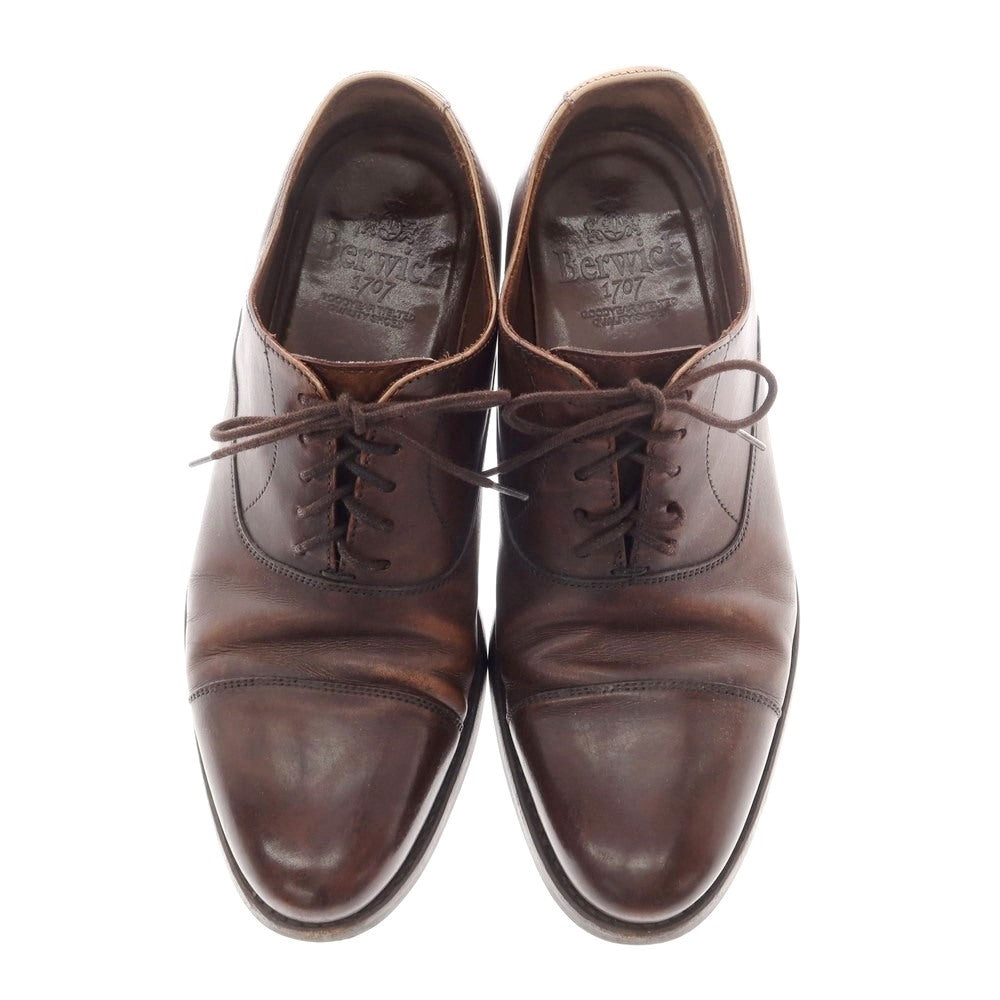 [Used] Berwick BERWICK Straight Tip Dress Shoes Brown [5] [Condition Rank C] [Men&