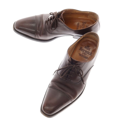 [Used] Berwick BERWICK Straight Tip Dress Shoes Brown [5] [Condition Rank D] [Men&