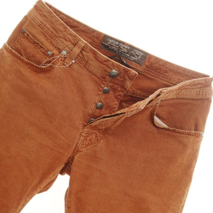 [Used] JACOB COHEN Stretch Cotton 5 Pocket Pants Orange Brown [Size 32] [BRW] [S/S/A/W] [Condition Rank C] [Men&