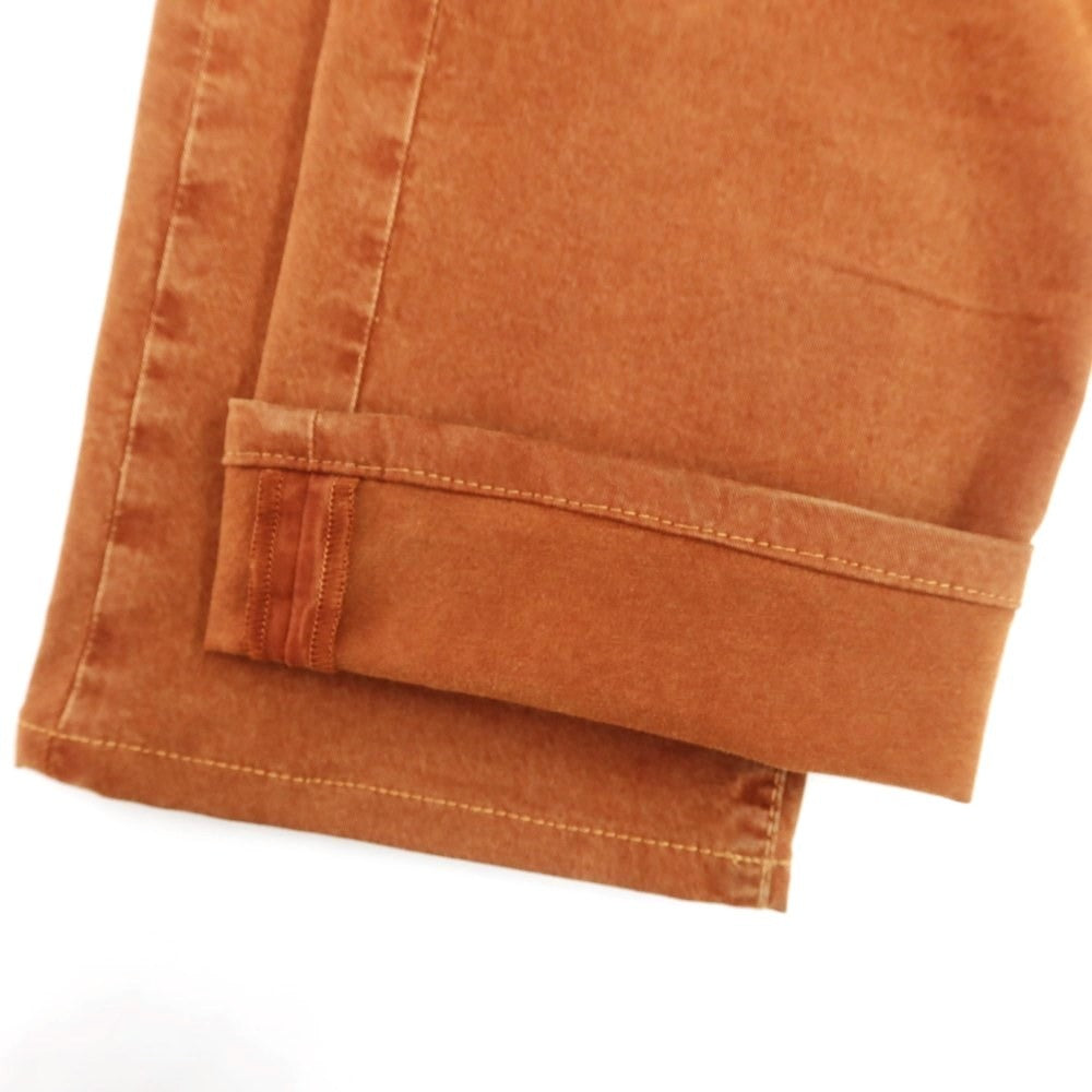 [Used] JACOB COHEN Stretch Cotton 5 Pocket Pants Orange Brown [Size 32] [BRW] [S/S/A/W] [Condition Rank C] [Men&