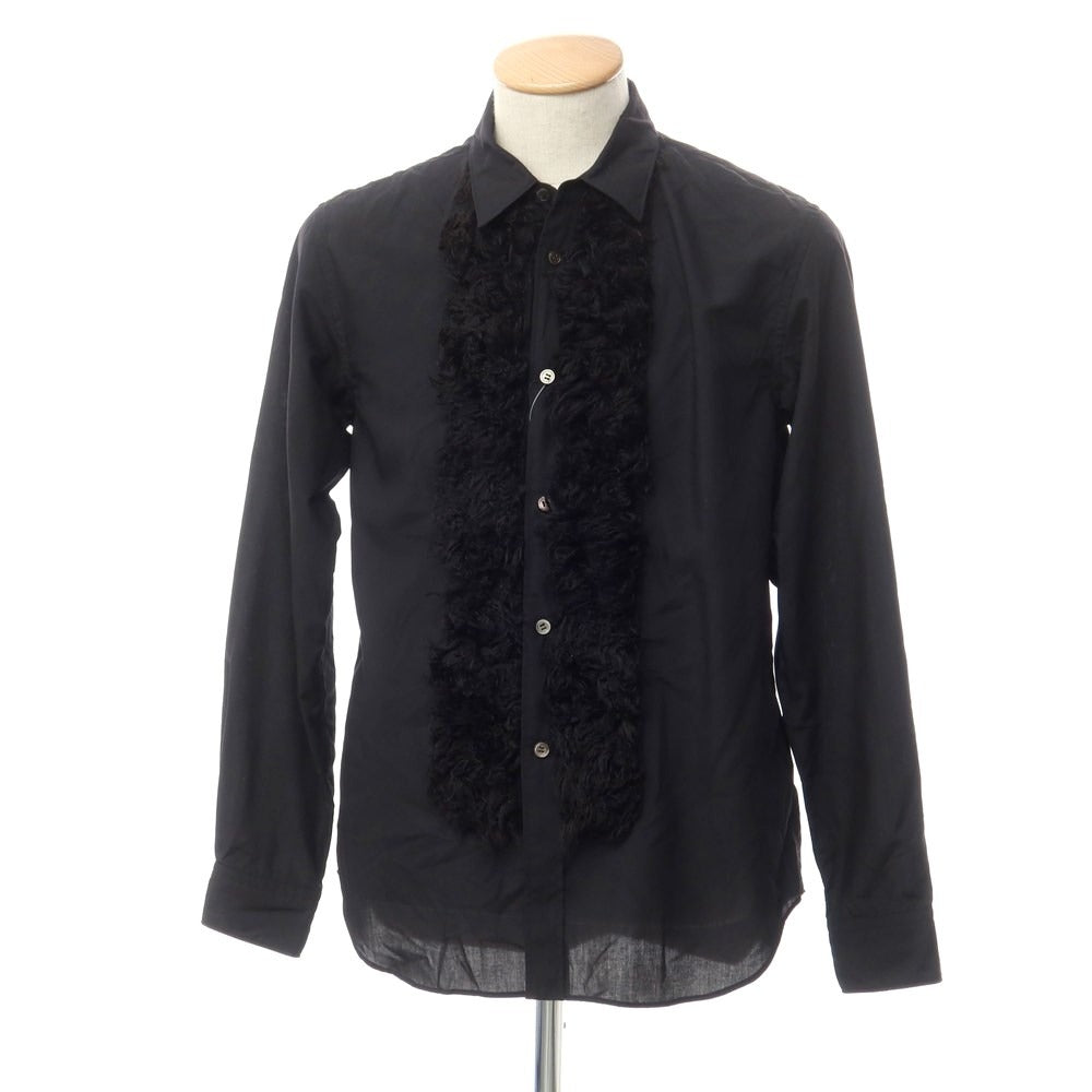 [Used] [Unused] COMME des GARCONS HOMME PLUS 2023 Fall/Winter Polyester Casual Shirt Black [S] [Condition Rank S] [Men&