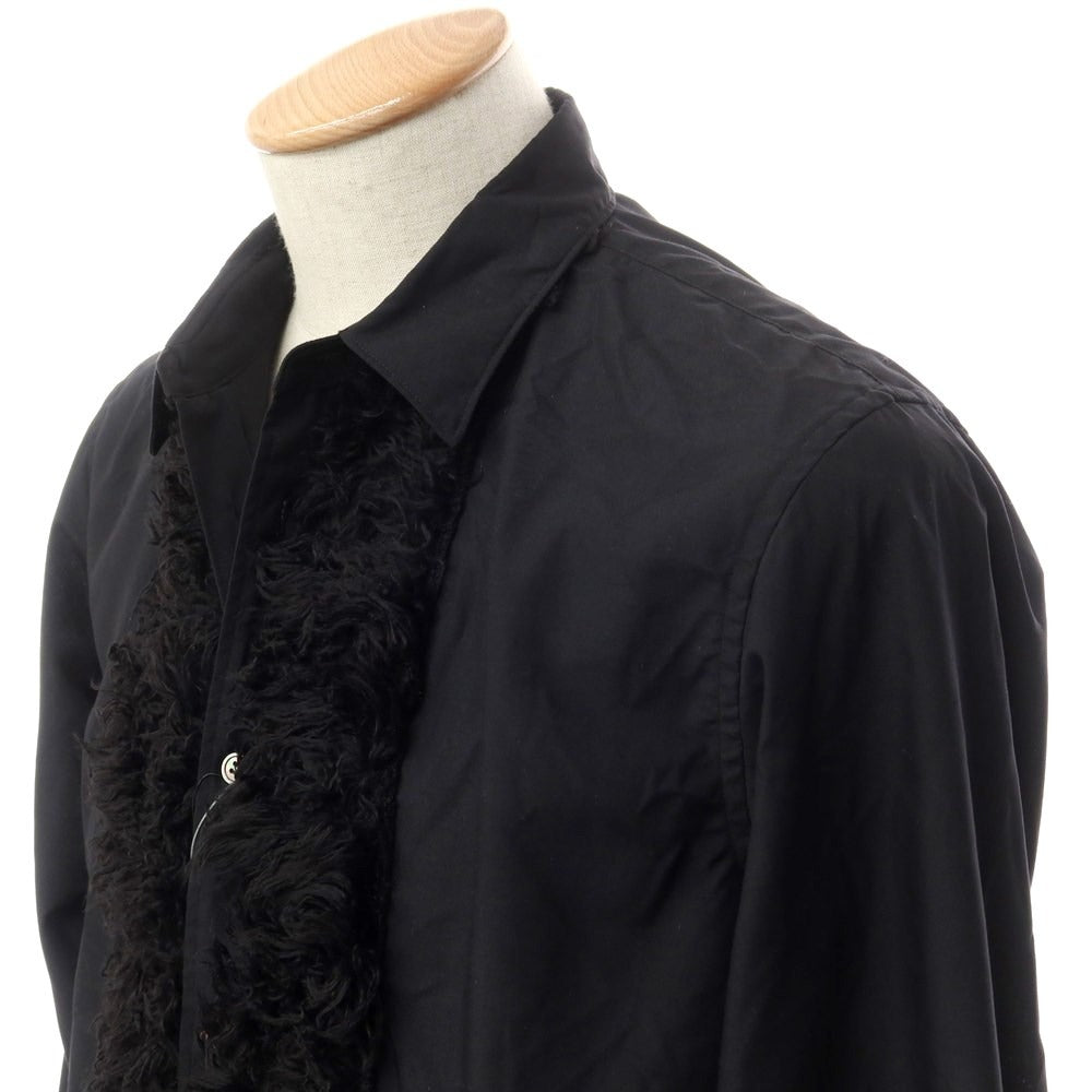 [Used] [Unused] COMME des GARCONS HOMME PLUS 2023 Fall/Winter Polyester Casual Shirt Black [S] [Condition Rank S] [Men&