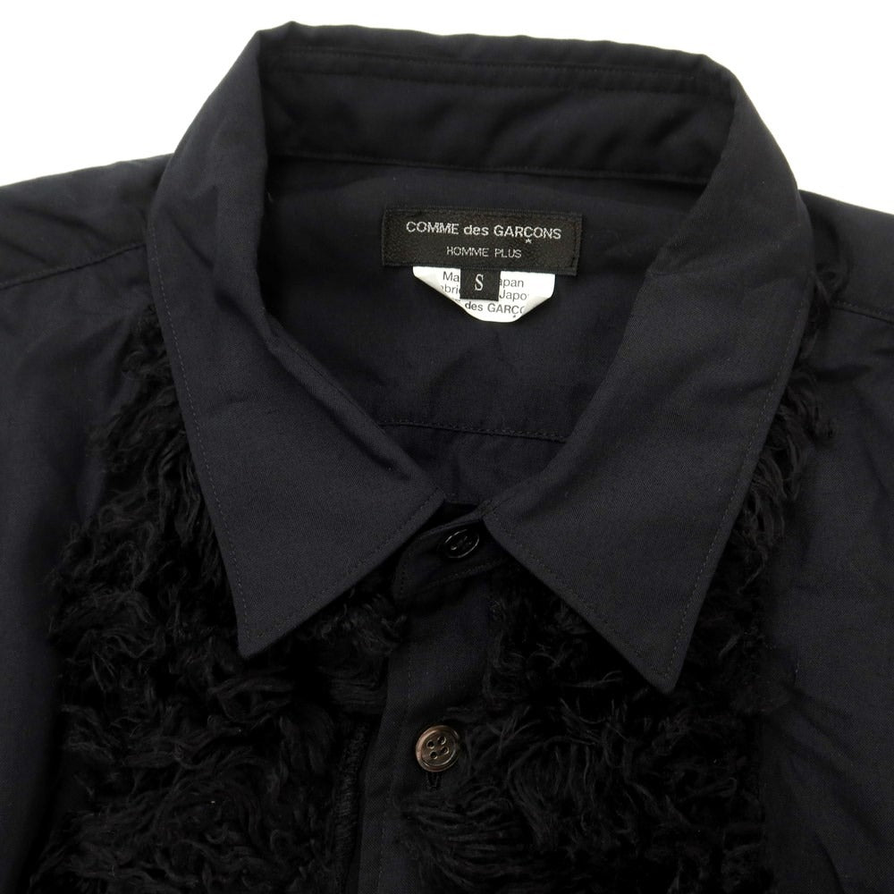 [Used] [Unused] COMME des GARCONS HOMME PLUS 2023 Fall/Winter Polyester Casual Shirt Black [S] [Condition Rank S] [Men&