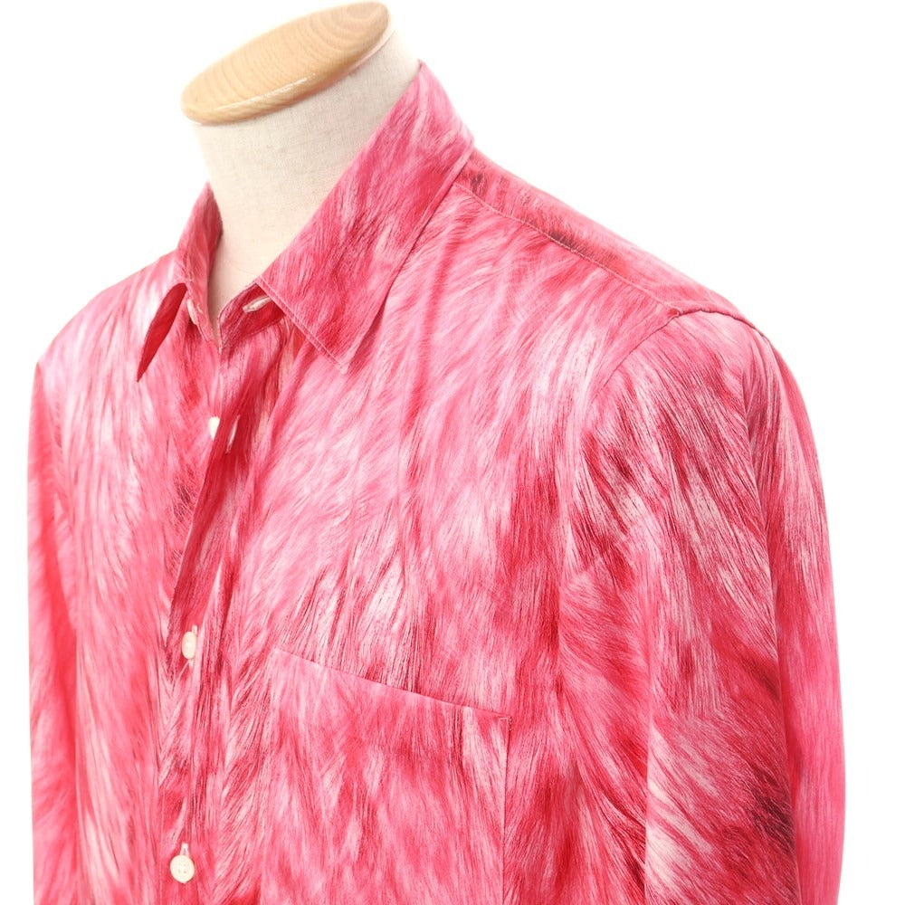 [Used] COMME des GARCONS HOMME PLUS 2023 Autumn/Winter Polyester Long Shirt Pink [S] [Condition Rank A] [Men&