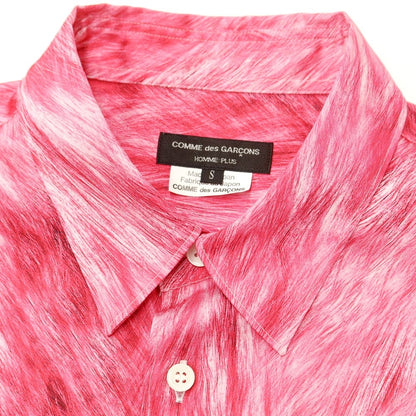 [Used] COMME des GARCONS HOMME PLUS 2023 Autumn/Winter Polyester Long Shirt Pink [S] [Condition Rank A] [Men&