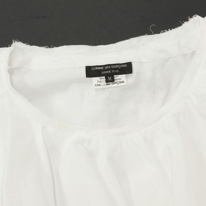 [Used] COMME des GARCONS HOMME PLUS Spring/Summer 2023 Cotton Ruffle Pullover Shirt White [M] [Condition Rank B] [Men&