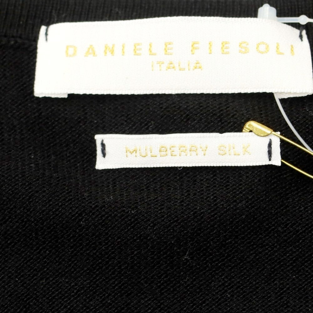 [Used] Daniele Fiesoli DANIELE FIESOLI High gauge silk crew neck short sleeve knit Black [S] [Condition rank A] [Men&