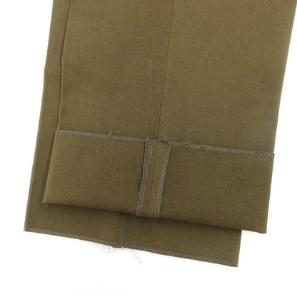 [Used] [Unused] MARCO ZANINI Cotton Casual Slacks Pants Olive Color [Size 52] [KAK] [S/S] [Condition Rank S] [Men&