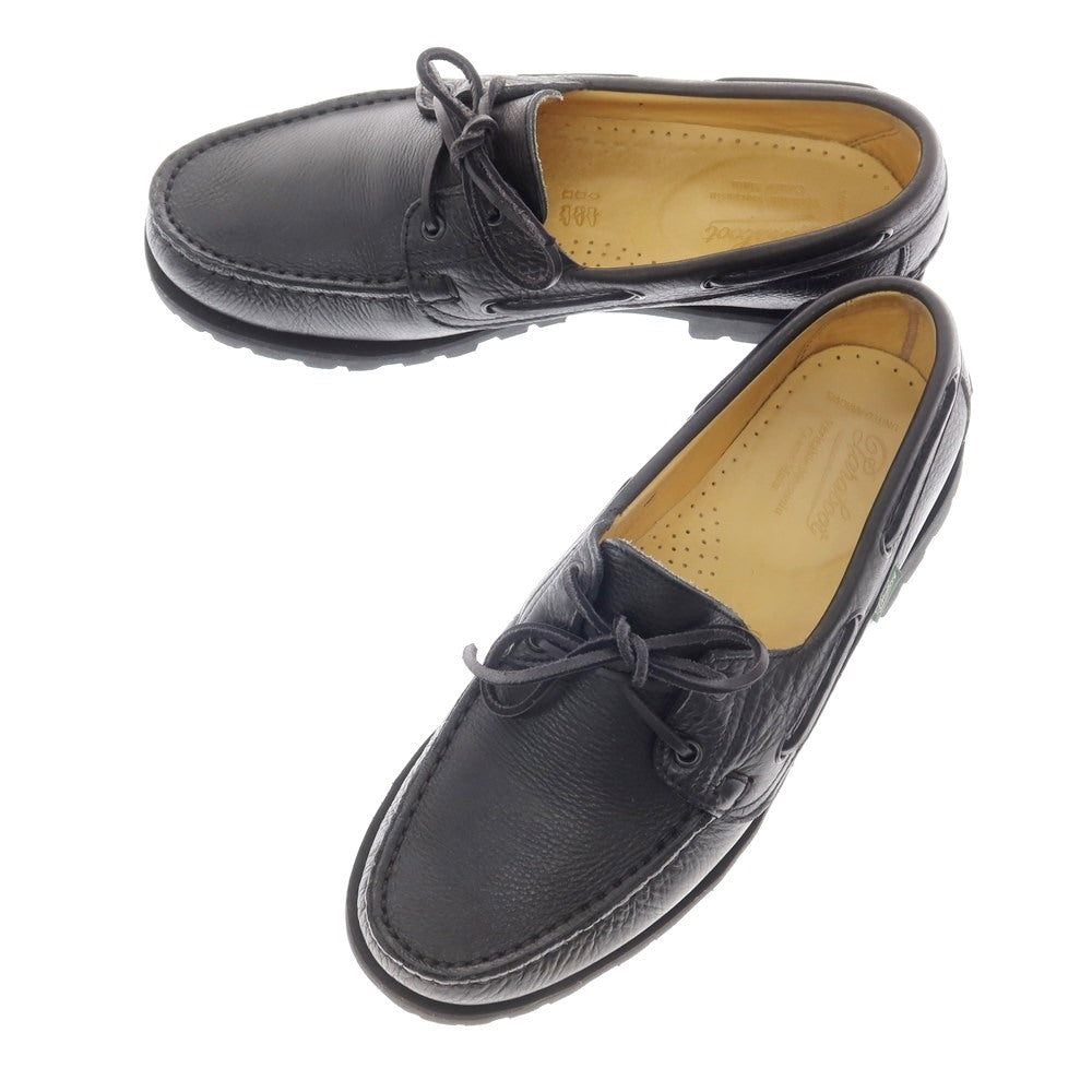 【中古】パラブーツ Paraboot MALO デッキシューズ ブラック【 9.5 】【 状態ランクA 】【 メンズ 】
[APD]