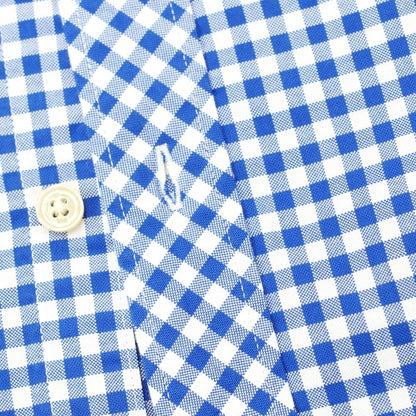 [Used] G-STAR RAW Cotton Check Short Sleeve Shirt Blue x White [XXS] [Condition Rank A] [Men&