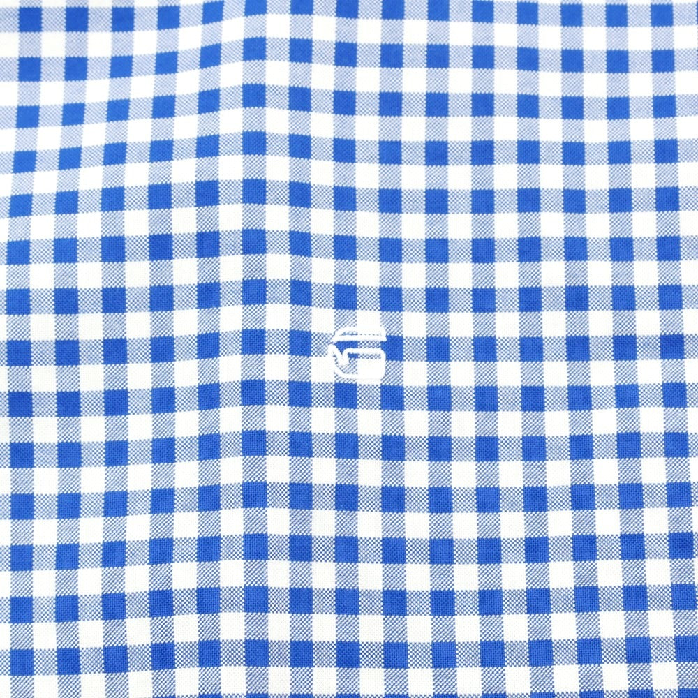 [Used] G-STAR RAW Cotton Check Short Sleeve Shirt Blue x White [XXS] [Condition Rank A] [Men&