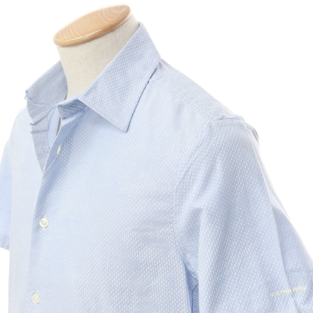 [Used] [Unused] G-STAR RAW Cotton Short Sleeve Shirt Light Blue [XS] [Condition Rank S] [Men&