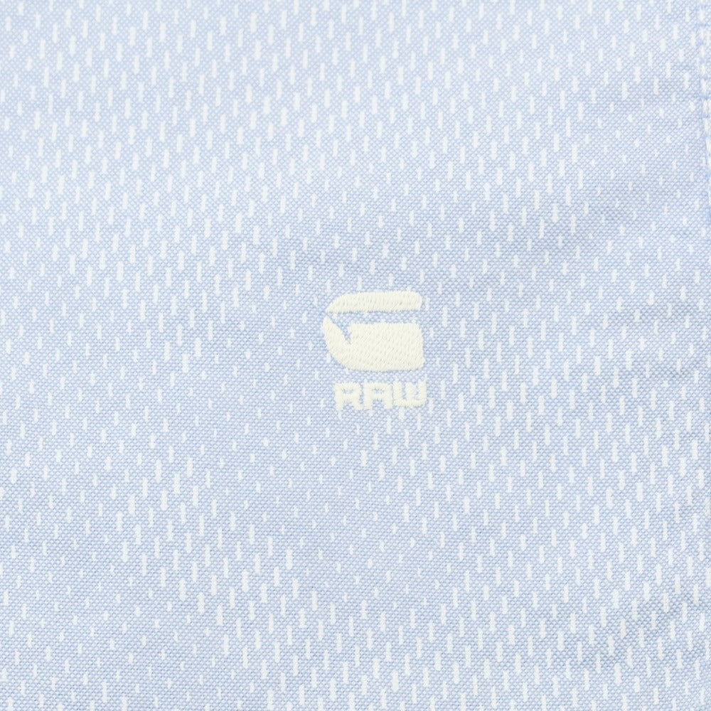 [Used] [Unused] G-STAR RAW Cotton Short Sleeve Shirt Light Blue [XS] [Condition Rank S] [Men&