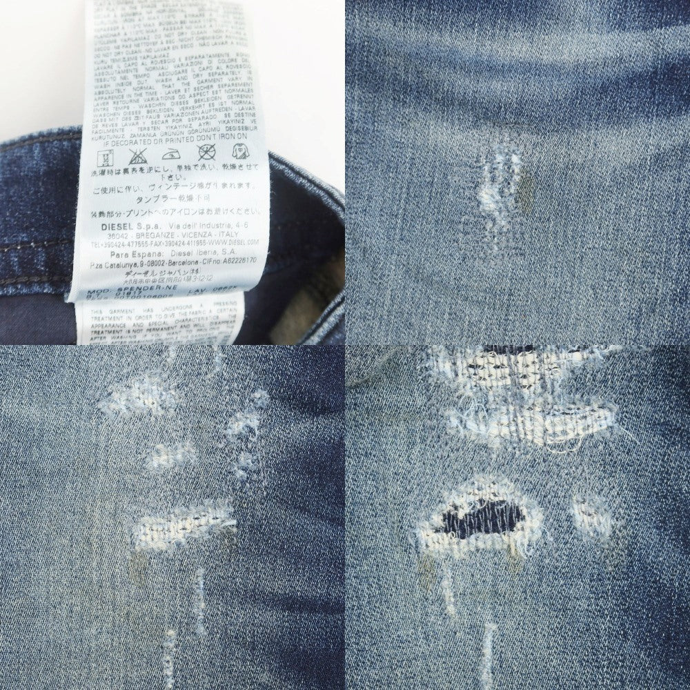 [Used] Diesel Skinny Jeans Denim Pants Navy [Size 28] [NVY] [S/S/A/W] [Condition Rank D] [Men&