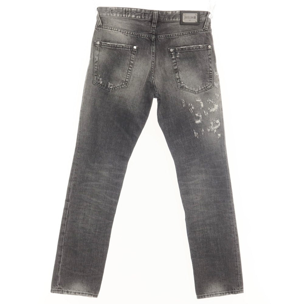 [Used] Just Cavalli Distressed Jeans Denim Pants Grey [Size 28] [GRY] [S/S/A/W] [Condition Rank B] [Men&