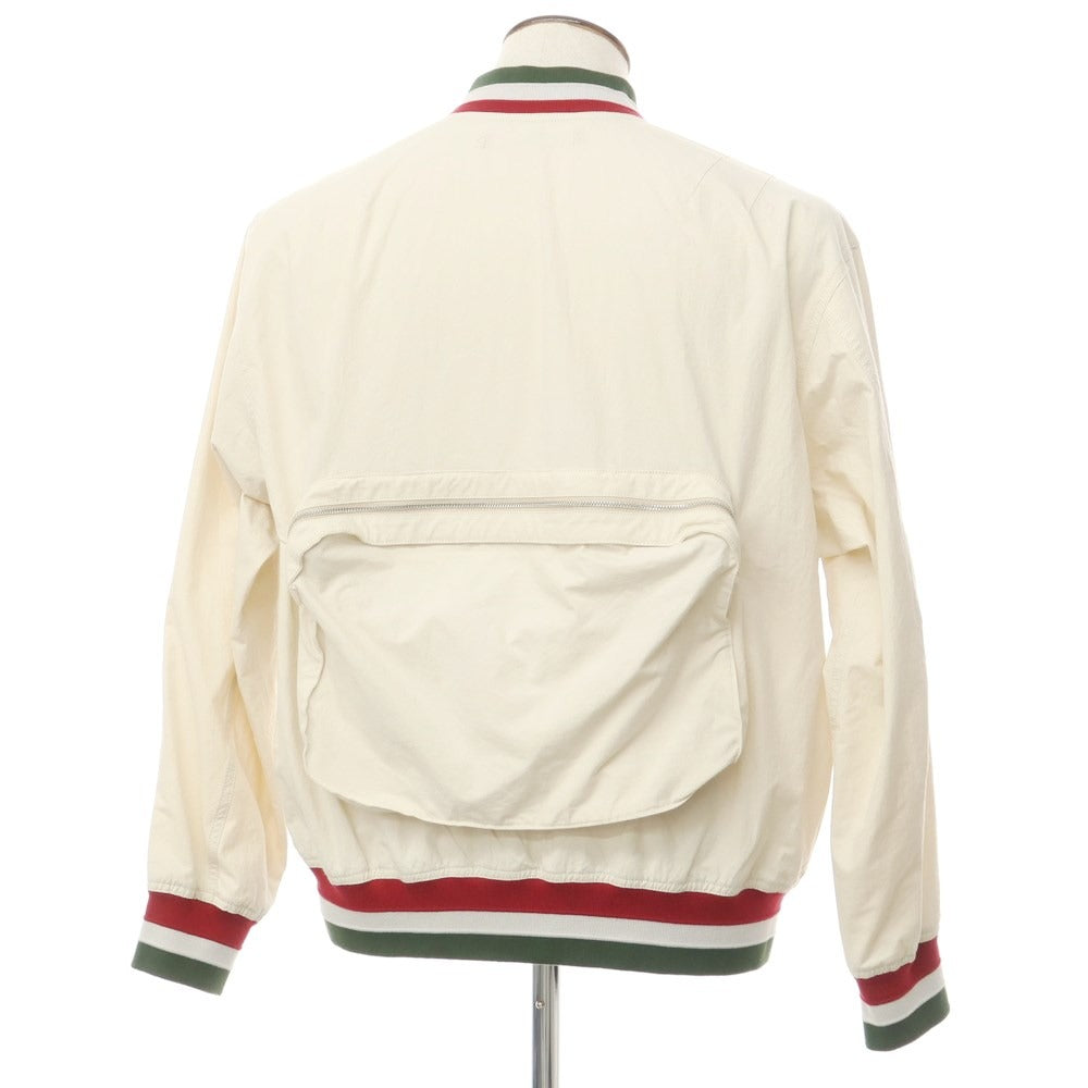 [Used] The Duffer &amp;amp; Nephews Cotton Zip-up Blouson Ivory [Size L] [WHT] [S/S] [Condition Rank B] [Men&