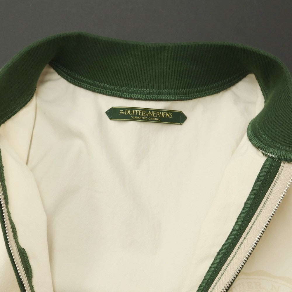 [Used] The Duffer &amp;amp; Nephews Cotton Zip-up Blouson Ivory [Size L] [WHT] [S/S] [Condition Rank B] [Men&