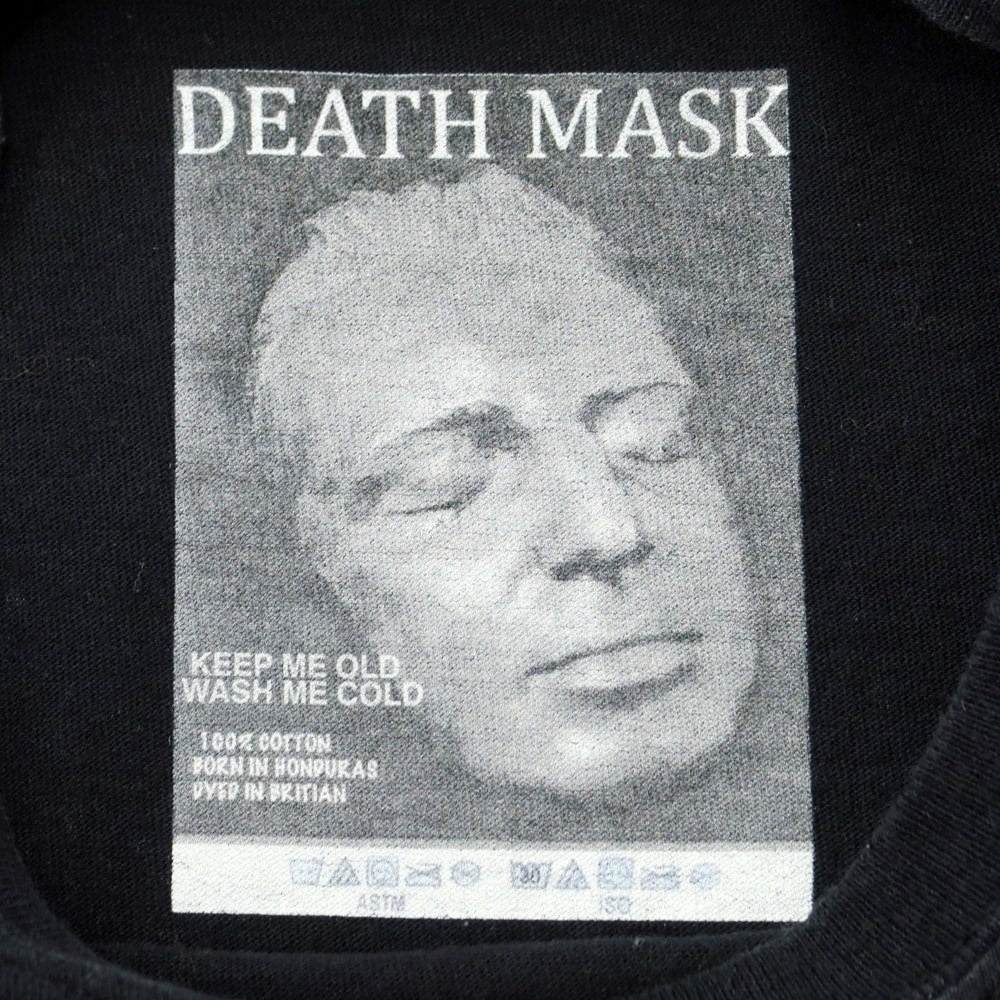 [Used] Death Mask Merchandise Cotton Crew Neck Short Sleeve T-Shirt Black [No size indicated (M)] [Condition Rank C] [Men&