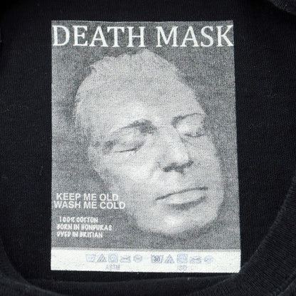 【中古】デスマスク マーチャンダイズ DEATHMASK Merchandise コットン クルーネック 半袖Ｔシャツ ブラック【 表記なし（M位） 】【 状態ランクC 】【 メンズ 】
[BPD]