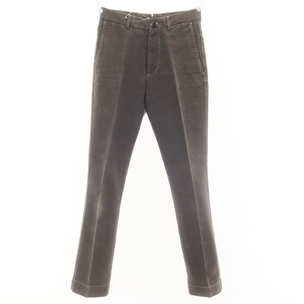 [Used] INCOTEX Cotton Casual Slacks Pants Warm Gray [Size 42] [GRY] [S/S] [Condition Rank C] [Men&