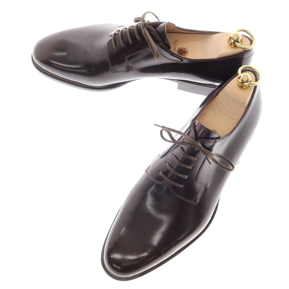 [Used] [Unused] Stefano Bemer Plain Toe Dress Shoes Dark Brown [40 1/2] [Condition Rank S] [Men&