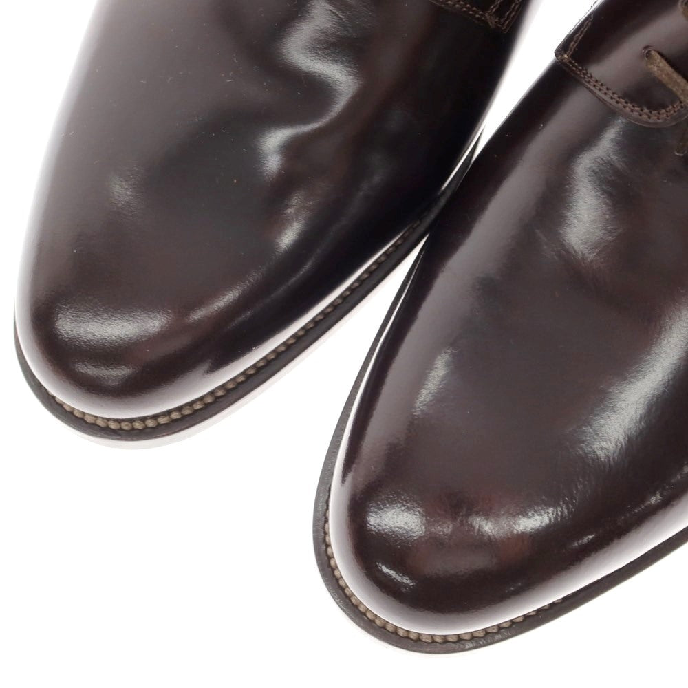 [Used] [Unused] Stefano Bemer Plain Toe Dress Shoes Dark Brown [40 1/2] [Condition Rank S] [Men&