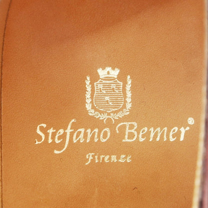 【中古】【未使用】ステファノベーメル Stefano Bemer プレーントゥ ドレスシューズ ダークブラウン【 40 1/2 】【 状態ランクS 】【 メンズ 】