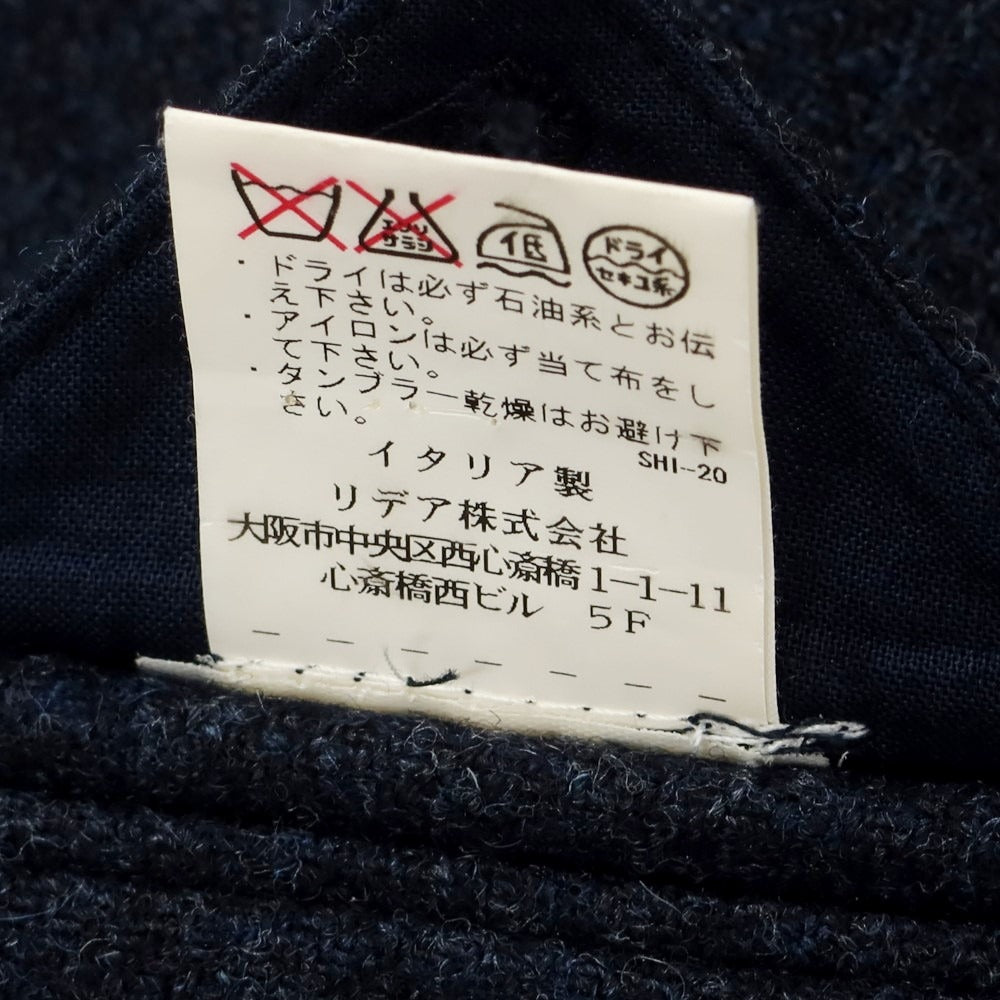 【中古】ラルディーニ LARDINI ウール 3つボタン テーラードジャケット ネイビー【サイズ表記なし（S位）】【NVY】【A/W】【状態ランクB】【メンズ】【758997】