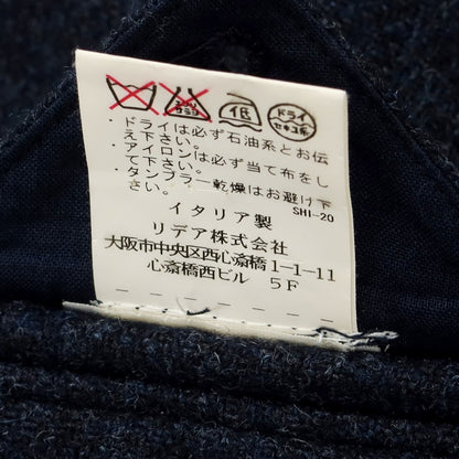 【中古】ラルディーニ LARDINI ウール 3つボタン テーラードジャケット ネイビー【サイズ表記なし（S位）】【NVY】【A/W】【状態ランクB】【メンズ】【758997】