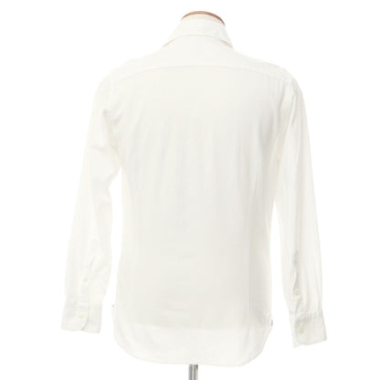 [Used] BEAMS HEART Cotton Wide Collar Dress Shirt White [M] [Condition Rank C] [Men&