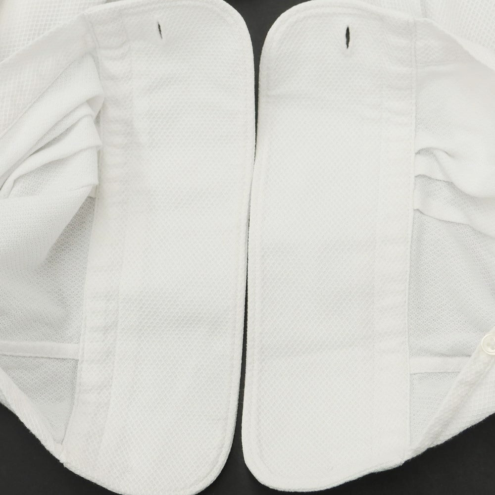 [Used] BEAMS HEART Cotton Wide Collar Dress Shirt White [M] [Condition Rank C] [Men&