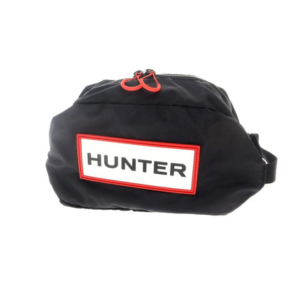 【中古】ハンター HUNTER リップストップナイロン ウエストバッグ ショルダーバッグ ブラック【 状態ランクB 】【 ユニセックス 】