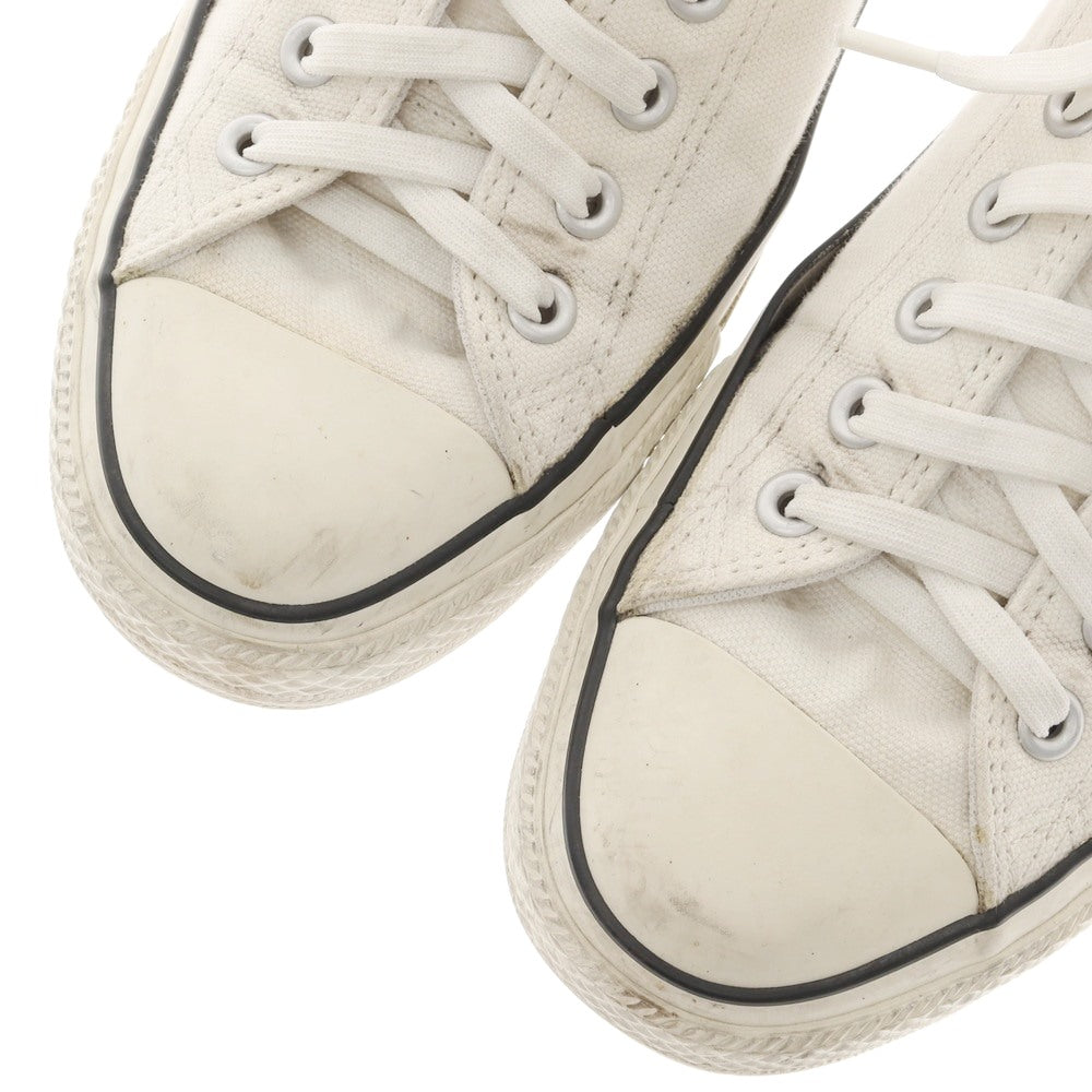 [Used] Converse All Star Canvas Sneakers White [27.5cm] [Condition Rank C] [Men&