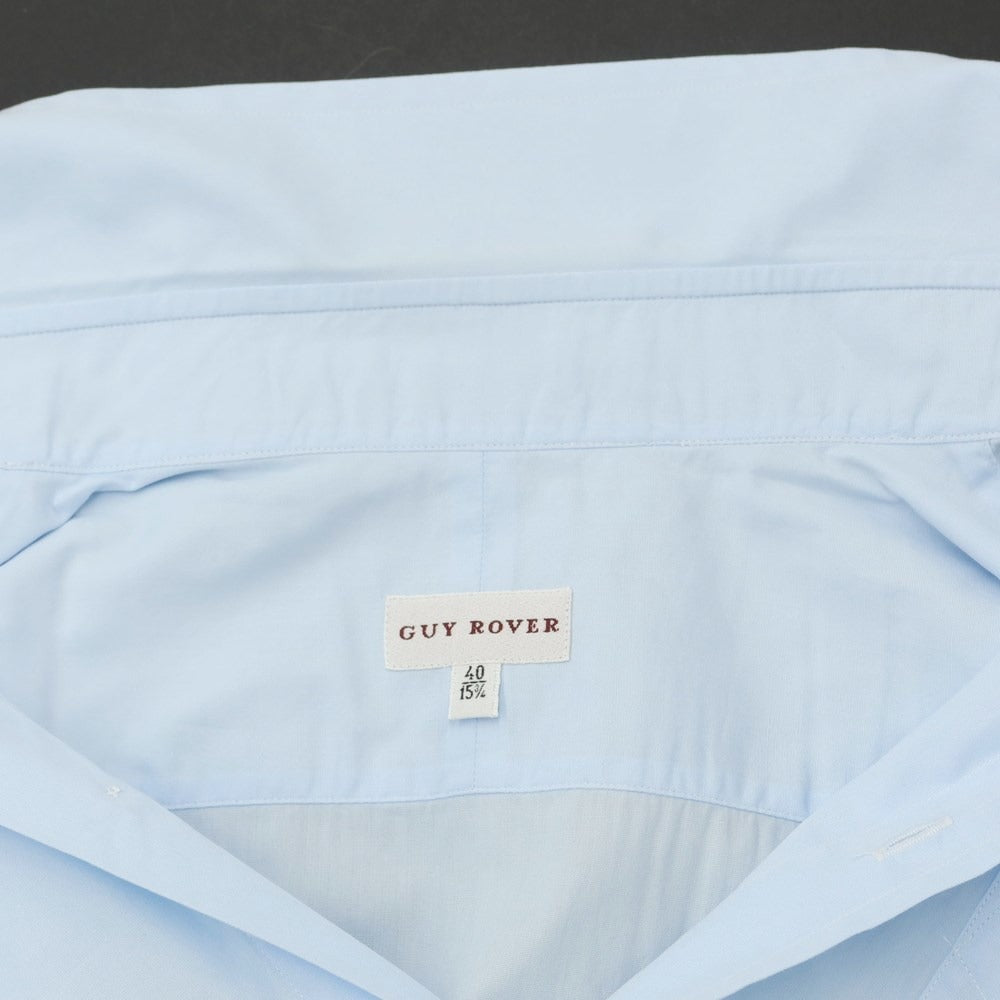 [Used] GUY ROVER Cotton Button-down Dress Shirt Light Blue [40] [Condition Rank C] [Men&