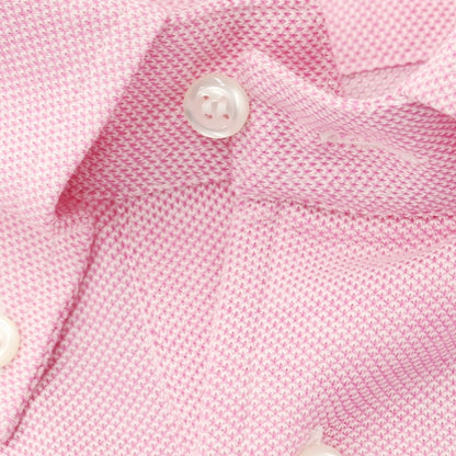 [Used] GUY ROVER Cotton Pique Button-down Short Sleeve Polo Shirt Pink [Size M] [PNK] [S/S] [Condition Rank B] [Men&