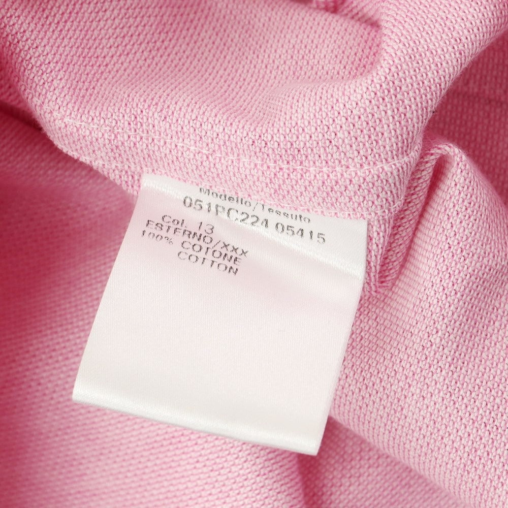 [Used] GUY ROVER Cotton Pique Button-down Short Sleeve Polo Shirt Pink [Size M] [PNK] [S/S] [Condition Rank B] [Men&