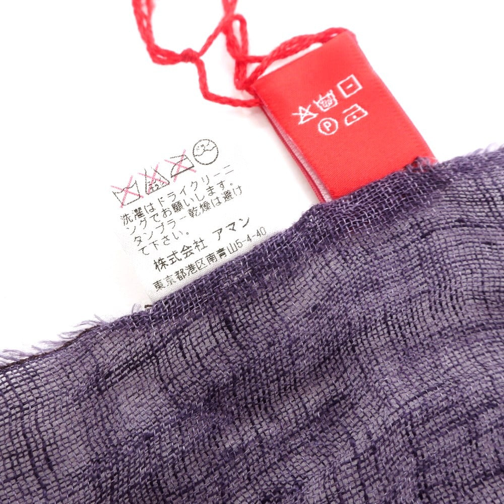 [Used] Altea Linen Stole Purple [Condition Rank A] [Men&