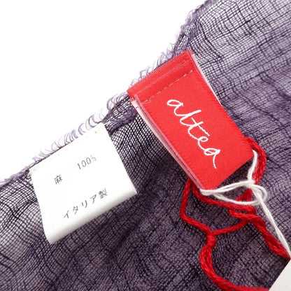 [Used] Altea Linen Stole Purple [Condition Rank A] [Men&