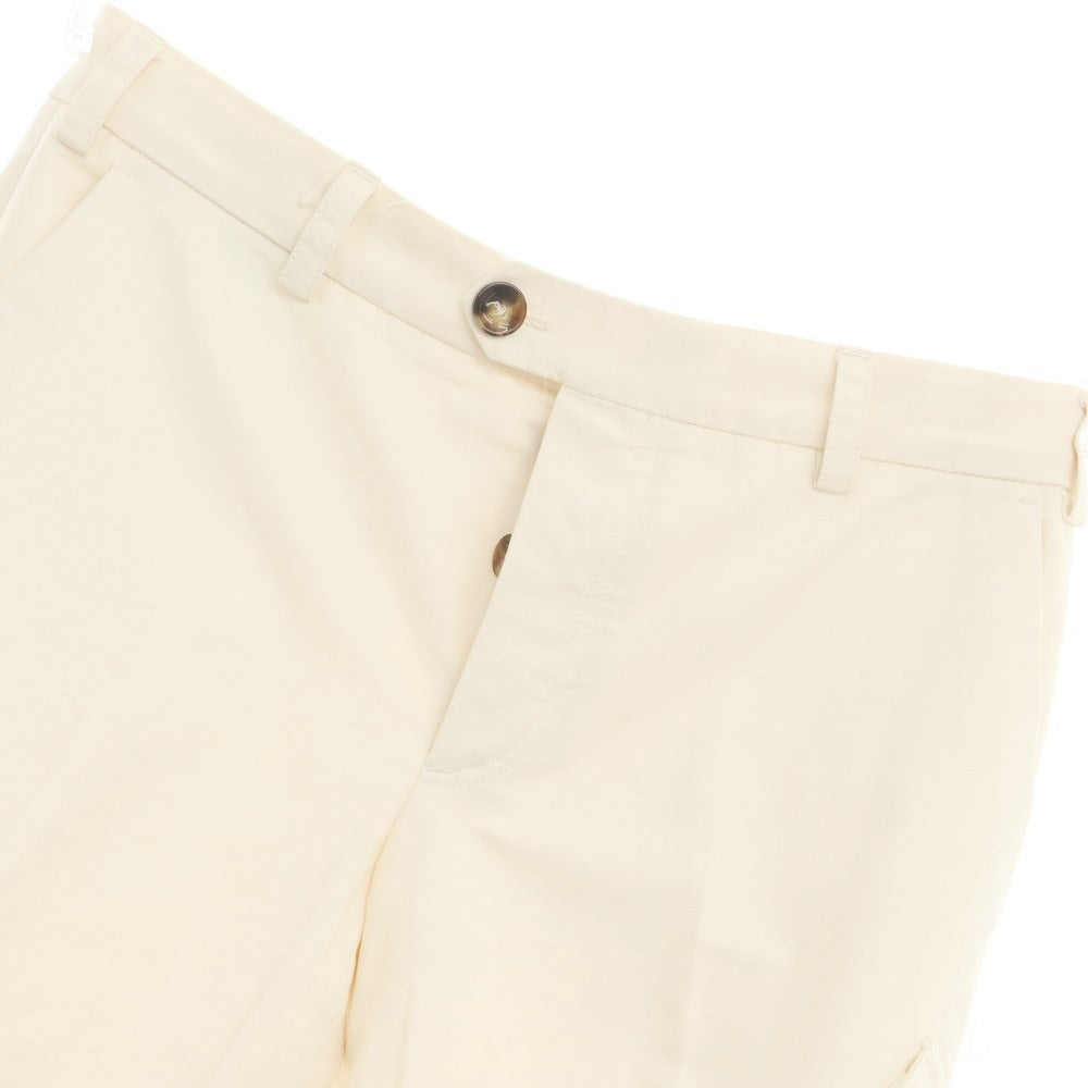 [Used] PT TORINO THE DESIGNER Cotton Casual Slacks Pants Ivory [Size 32] [WHT] [S/S] [Condition Rank B] [Men&