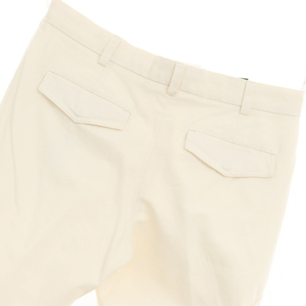 [Used] PT TORINO THE DESIGNER Cotton Casual Slacks Pants Ivory [Size 32] [WHT] [S/S] [Condition Rank B] [Men&