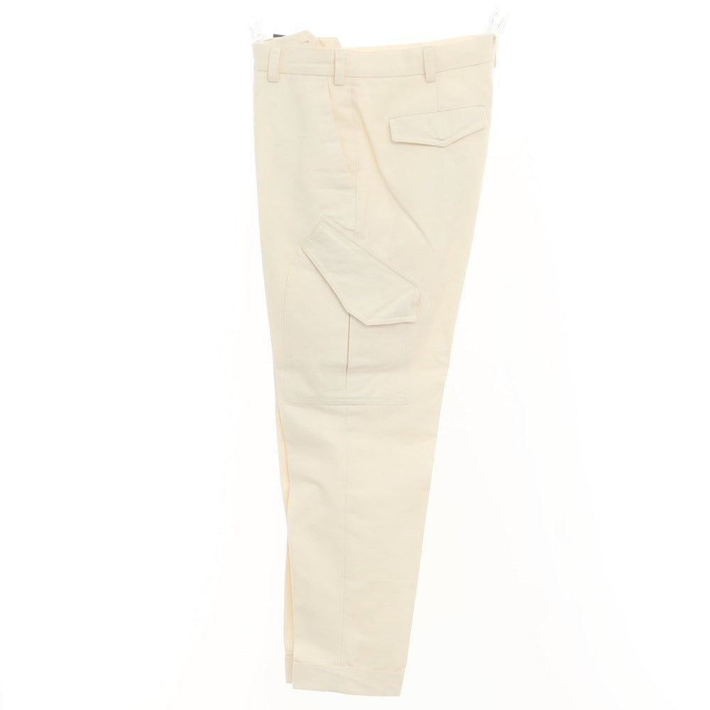 [Used] PT TORINO THE DESIGNER Cotton Casual Slacks Pants Ivory [Size 32] [WHT] [S/S] [Condition Rank B] [Men&