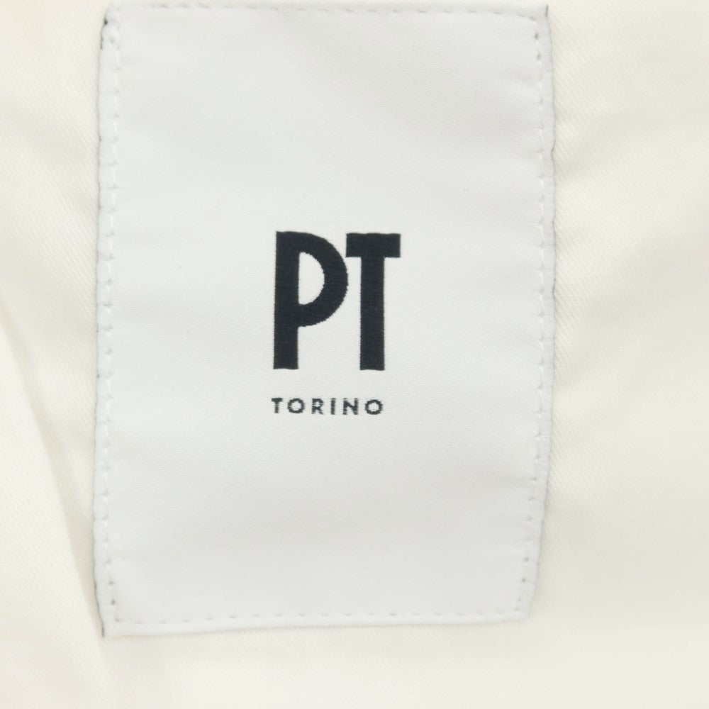 [Used] PT TORINO THE DESIGNER Cotton Casual Slacks Pants Ivory [Size 32] [WHT] [S/S] [Condition Rank B] [Men&