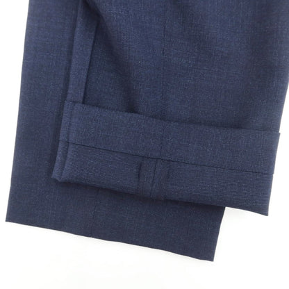 [Used] BERWICH Wool Casual Slacks Pants Navy [Size 44] [NVY] [S/S] [Condition Rank A] [Men&