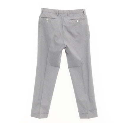 [Used] INCOTEX Cotton Houndstooth Casual Slacks Pants Navy x White [Size 46] [NVY] [S/S] [Condition Rank C] [Men&