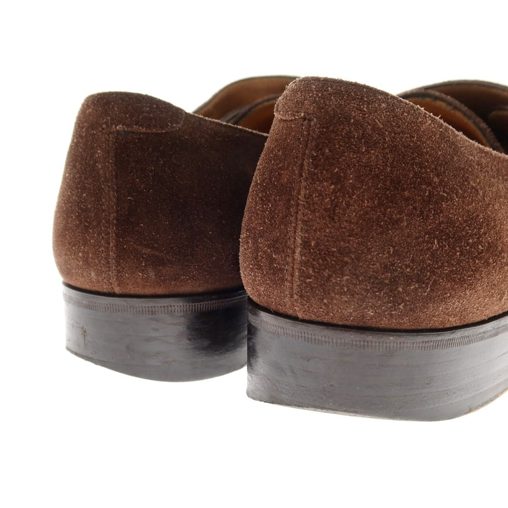 [Used] Sanyo Yamacho Sanyo Yamacho Suede V-neck Dress Shoes Brown [7 1/2] [Condition Rank C] [Men&