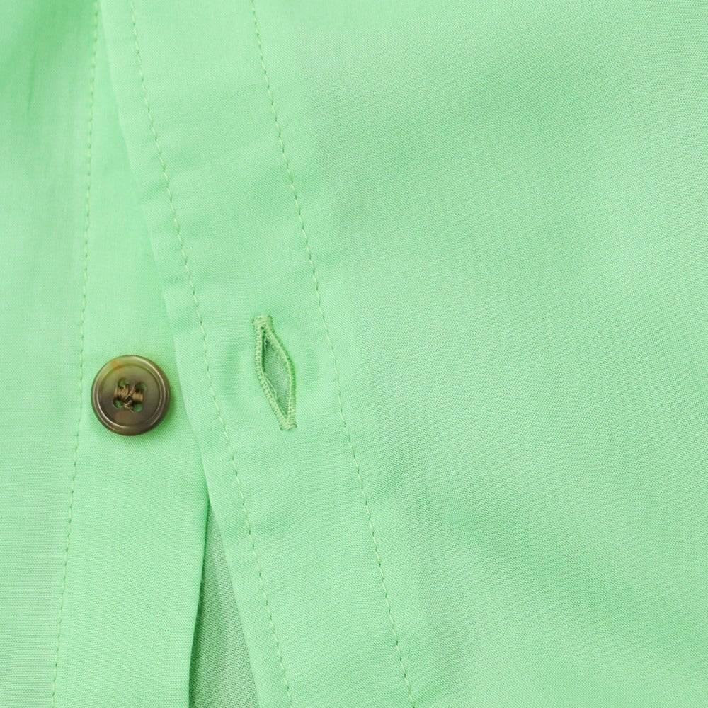 [Used] [Unused] Sulvam Tencel Long Shirt, Light Green [S] [Condition Rank S] [Men&