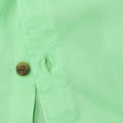 [Used] [Unused] Sulvam Tencel Long Shirt, Light Green [S] [Condition Rank S] [Men&